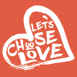 Let's choose love logo
