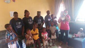 GB2C Food distribution 2023 at orphanage home